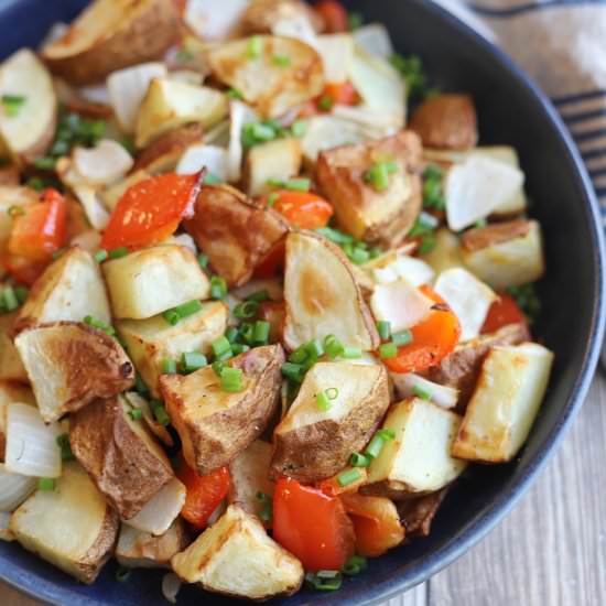 Air fryer breakfast potatoes