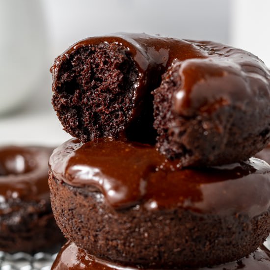 Chocolate Baked Mini Donuts