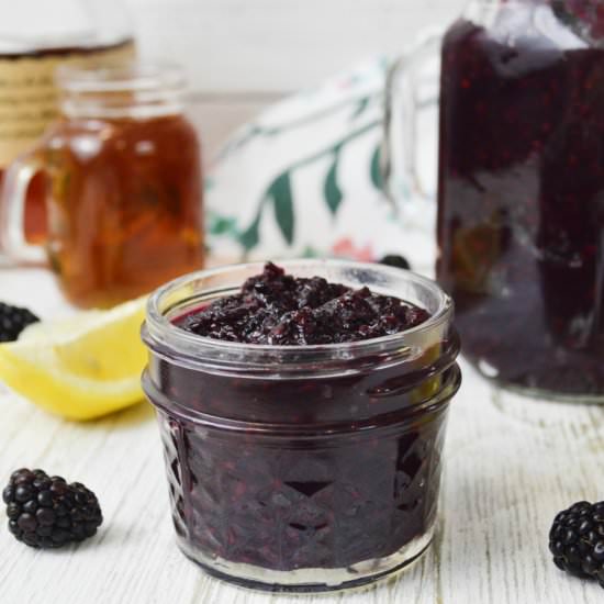 Blackberry Vanilla Bourbon Jam