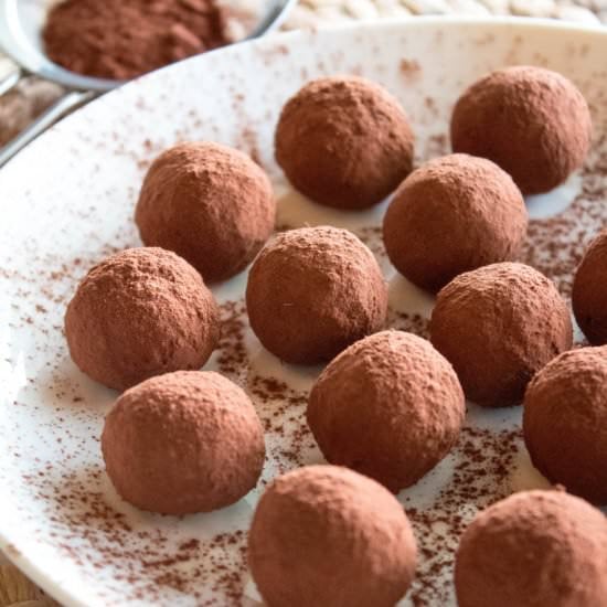Chocolate Date Truffles