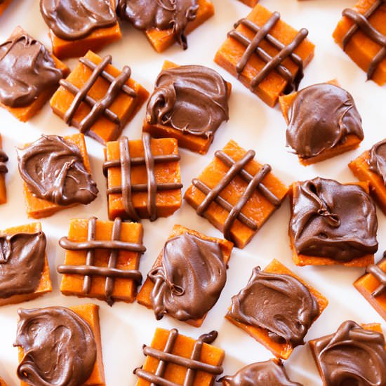 Homemade Butterfinger Bites