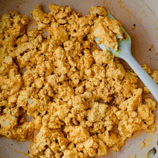 Eggy Tofu Scramble