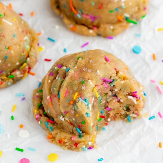 Edible Funfetti Cookie Dough