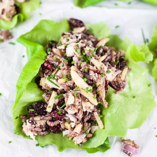 Wild Rice Cranberry Chicken Salad