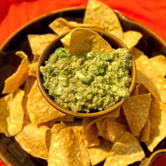 4 Ingredient Guacamole Recipe