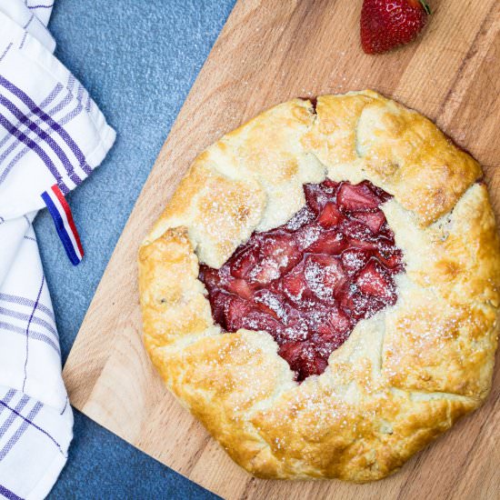 Simply Strawberry Galette