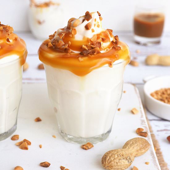 Sundae au caramel