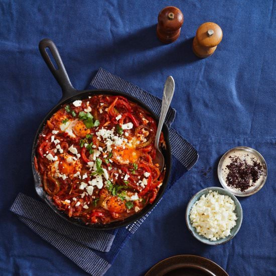 Shakshuka with preserved lemons