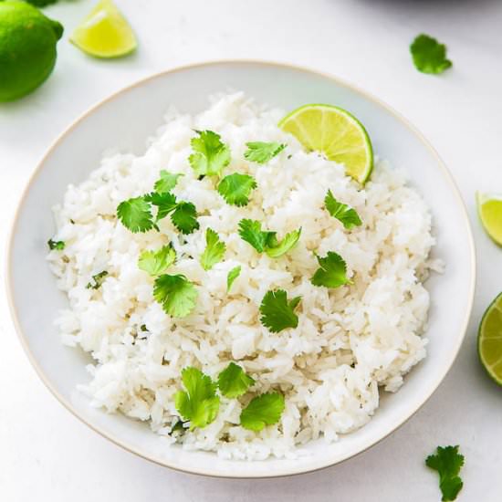 Instant Pot Cilantro Lime Rice