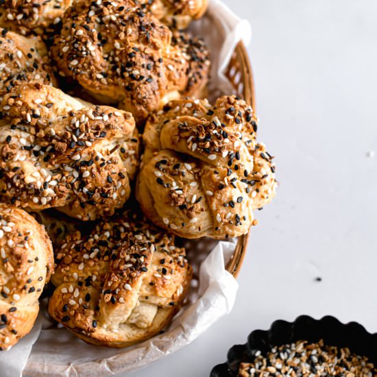 Bagels Braided Brioche Knots