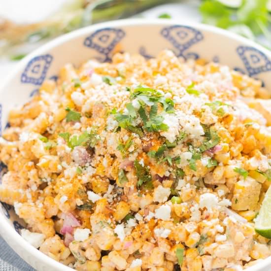 Mexican Corn Salad (Elote)