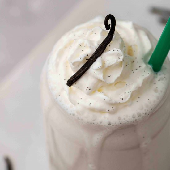 Starbucks vanilla bean frappuccino