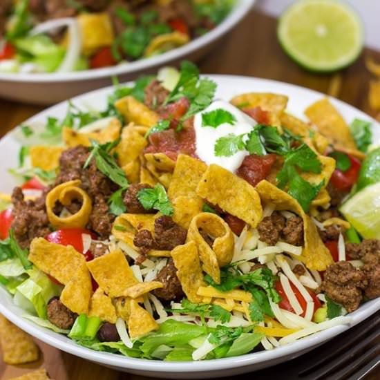 Ground Beef Taco Salad