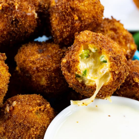 Fried Jalapeno Popper Bites