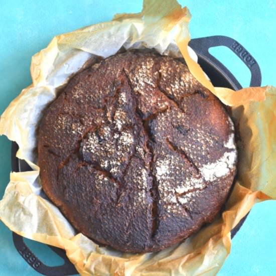 Rhubarb Strawberry Spiced Sourdough
