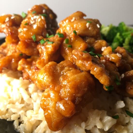 Trader Joe’s Orange Chicken Air Fry