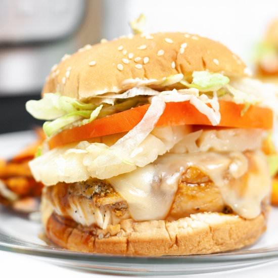 Chicken Teriyaki Burger