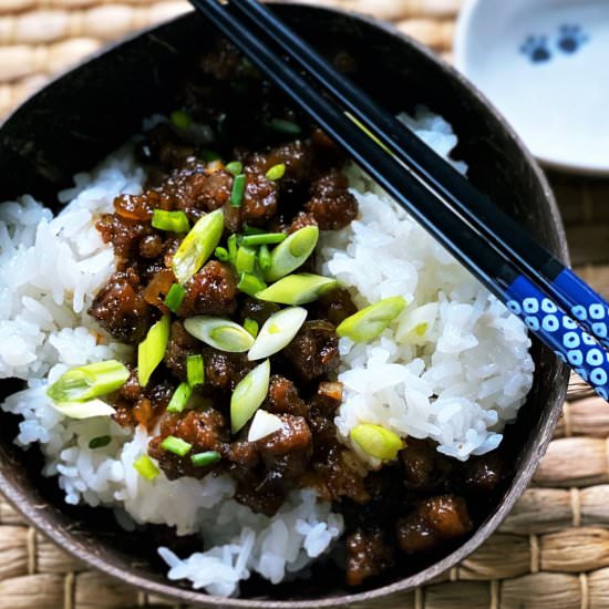 Korean Style Vegan Beef