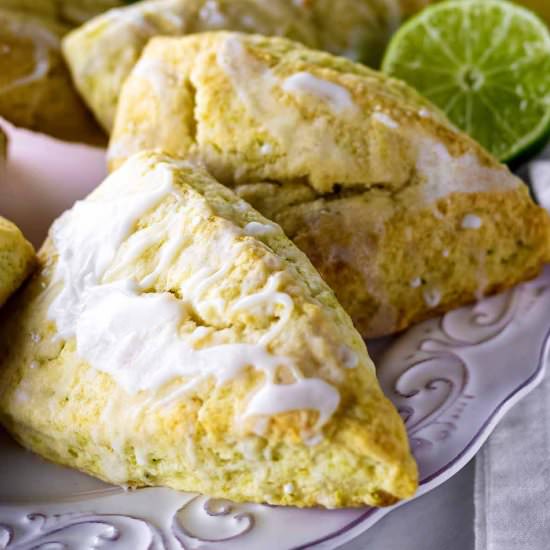Lime Scones