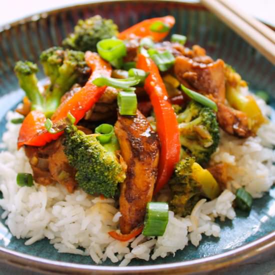 Hoisin Chicken Stir Fry