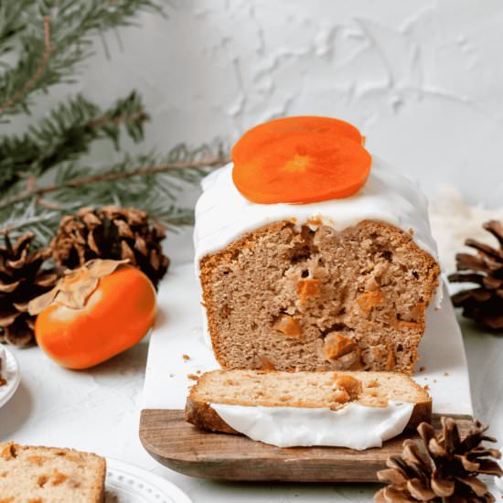 Persimmon Loaf Cake