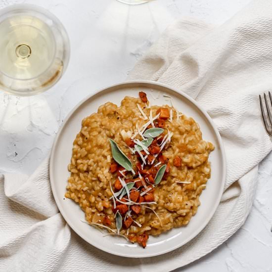 Roasted Butternut Squash Risotto