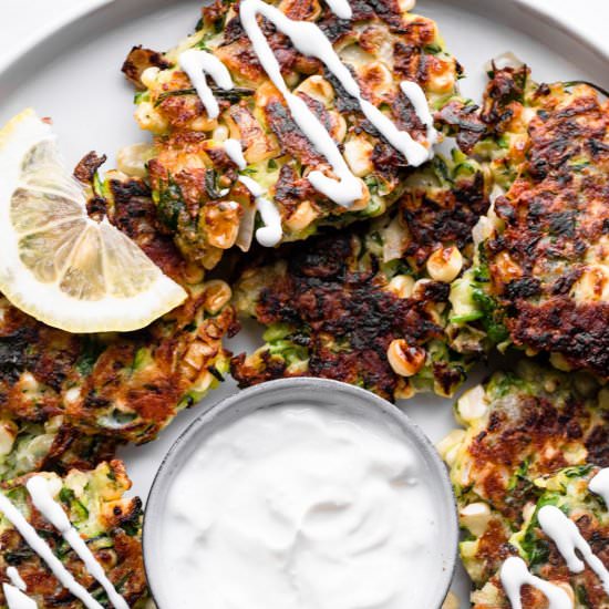 Zucchini Corn Fritters