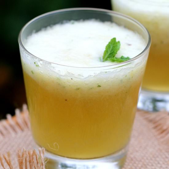 Smoky Green Mango Cooler