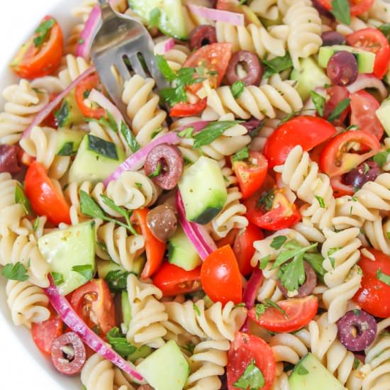 Vegan Italian Pasta Salad