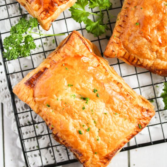 Cheese and Onion Pasties