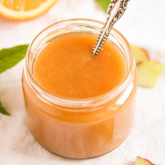 Rhubarb and Orange Jam