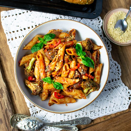 Vegan Arrabiata Pasta in 30 Minutes