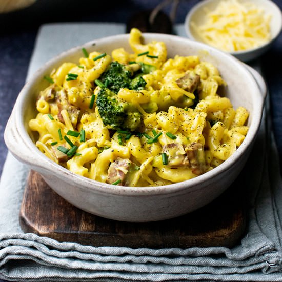 Vegan Baked Mac and Cheese