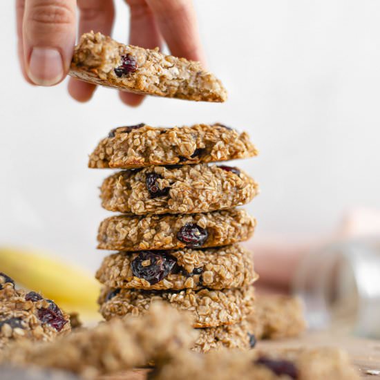 Banana Oat Breakfast Cookie
