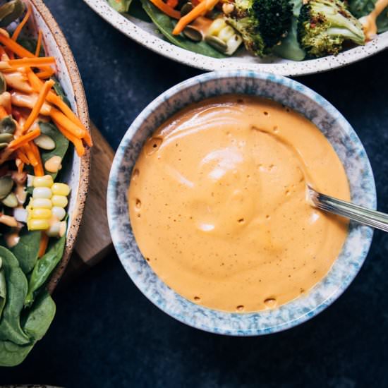 Spicy Vegan Salad Dressing