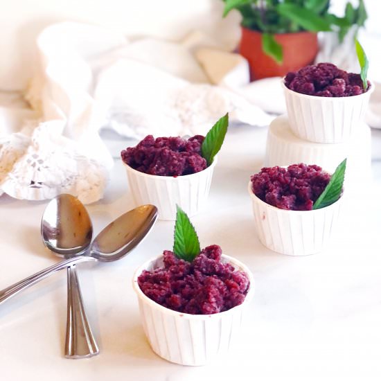Cherry Granita