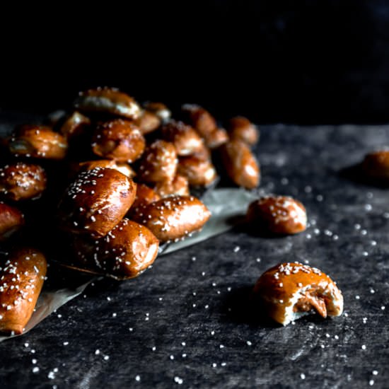 Peanut Butter Filled Pretzel Nugget