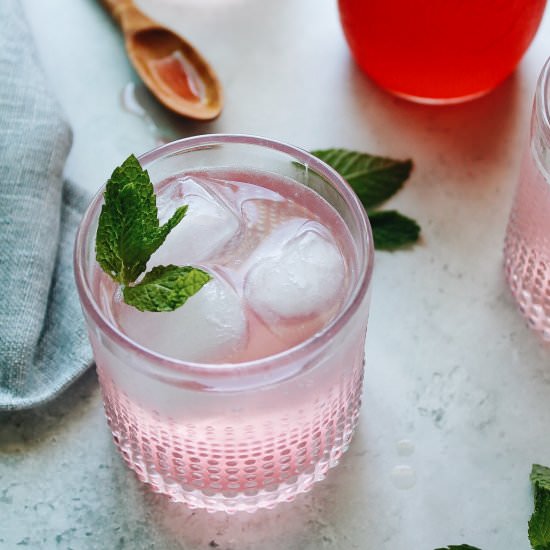 Rhubarb Simple Syrup