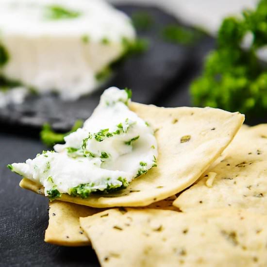 Rosemary & Poppy-seed Crackers