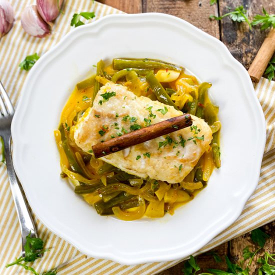 Spanish Cod with Cinnamon