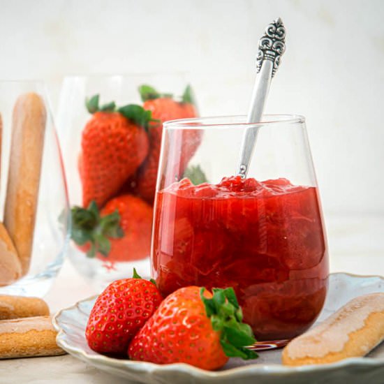 Strawberry Rhubarb Sauce Recipe