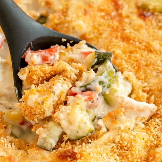 Chicken Zucchini Casserole
