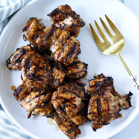 Best Grilled Chicken Thighs