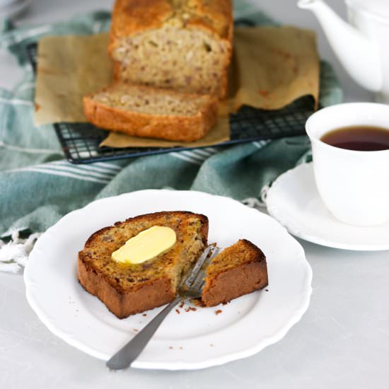 Melt and Mix Banana Bread