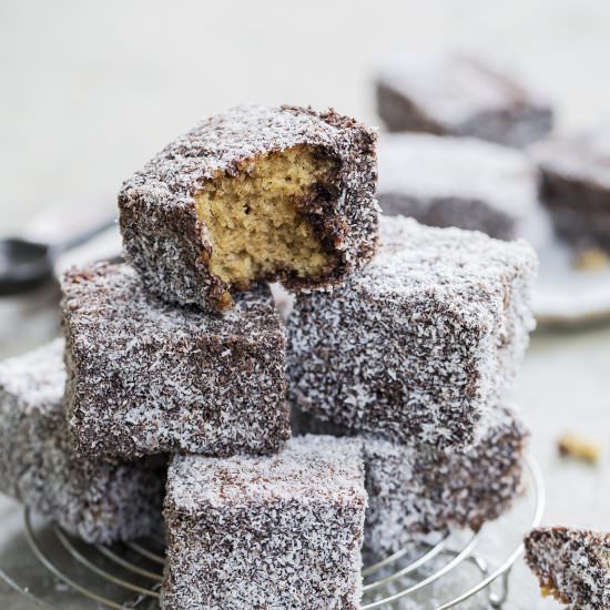 Sourdough Lamgtons