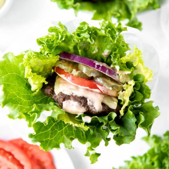 Bunless Burger