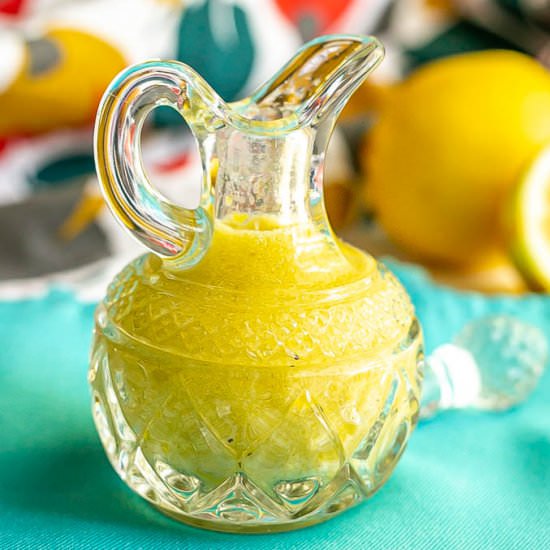 Easy lemon vinaigrette