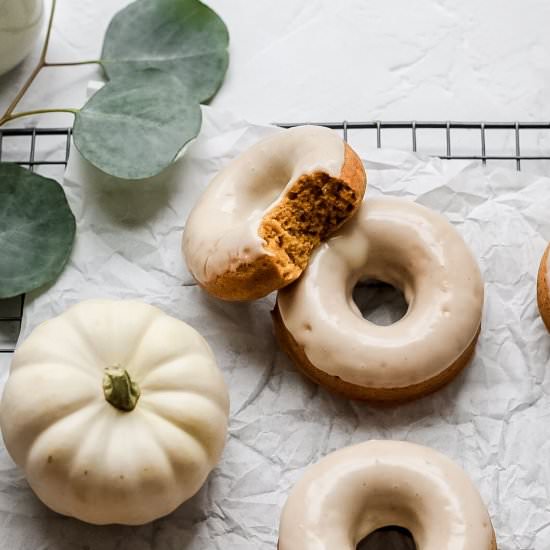 Brown Butter Pumpkin Donuts