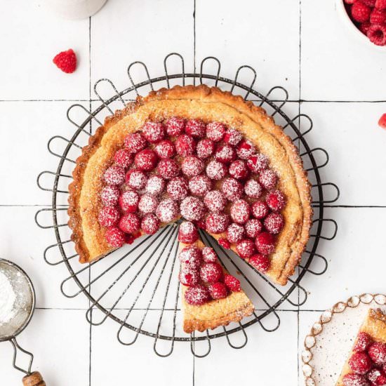 Raspberry Almond Tart