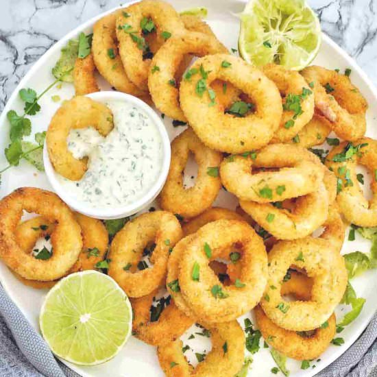 Air Fryer Frozen Onion Rings